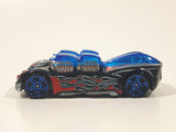 2007 Hot Wheels Mystery Cars What-4-2 Black Die Cast Toy Race Car Vehicle