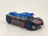 2007 Hot Wheels Mystery Cars What-4-2 Black Die Cast Toy Race Car Vehicle