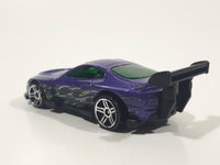 2007 Hot Wheels Heat Fleet Super Tsunami Purple Die Cast Toy Car Vehicle