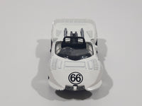 1998 Hot Wheels First Editions Chaparral 2 #66 White Die Cast Toy Car Vehicle