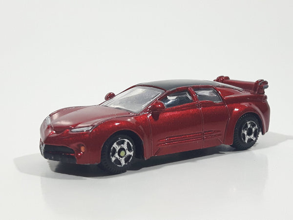 Motor Max No. 6047 Pontiac Rageous Dark Red 1/64 Scale Die Cast Toy Car Vehicle