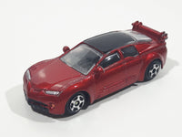 Motor Max No. 6047 Pontiac Rageous Dark Red 1/64 Scale Die Cast Toy Car Vehicle
