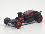 2010 Hot Wheels Fangula Black Die Cast Toy Car Vehicle