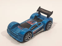 2006 Hot Wheels Drift Kings Mid Drift Blue Die Cast Toy Car Vehicle