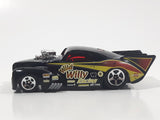 2001 Hot Wheels '41 Willys Metalflake Black Die Cast Toy Hot Rod Car Vehicle