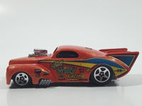 2000 Hot Wheels First Editions '41 Willys Pearl Metalflake Orange Die Cast Toy Hot Rod Car Vehicle