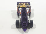 2006 Hot Wheels Shadow Jet Purple Die Cast Toy Race Car Vehicle
