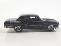 2001 Hot Wheels First Editions Ford Thunderbolt Black Die Cast Toy Muscle Car Vehicle