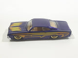 1998 Hot Wheels First Editions '65 Impala Metalflake Dark Purple Die Cast Toy Muscle Car Vehicle