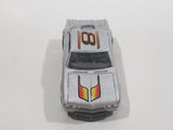 2003 Hot Wheels First Editions Vairy 8 Silver Die Cast Toy Muscle Car Vehicle