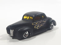 2002 Hot Wheels '40 Ford Coupe Black Die Cast Toy Hot Rod Car Vehicle