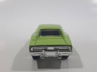 2010 Hot Wheels Mopar Mania '69 Dodge Charger Green Die Cast Toy Muscle Car Vehicle