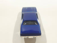 2010 Hot Wheels Mopar Mania '71 Plymouth GTX Metalflake Blue Die Cast Toy Muscle Car Vehicle
