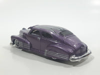 2004 Hot Wheels First Editions '47 Chevy Fleetline Metalflake Lavender Purple Die Cast Toy Classic Car Vehicle