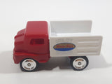 1998 Maisto Tonka Toys Hasbro Farm Truck Tonker Toys Utility Hauler Red White Die Cast Toy Car Vehicle