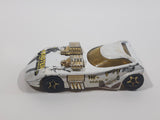 2002 Hot Wheels Masters of The Universe Twin Mill II Pearl White Die Cast Toy Car