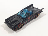 2007 Hot Wheels DC Comics Batman 1966 TV Series Batmobile Black Die Cast Toy Car Vehicle