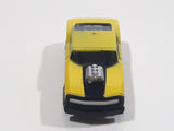 Mega Bloks Streetz Yellow Miniature Plastic Die Cast Toy Car Vehicle