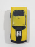 Mega Bloks Streetz Yellow Miniature Plastic Die Cast Toy Car Vehicle