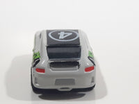 Mega Bloks Streetz Grey #4 Miniature Plastic Die Cast Toy Car Vehicle