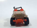1996 Hot Wheels Street Eaters Roll Patrol Jeep CJ Trailbuster Tan Beige Brown Die Cast Toy Car Vehicle