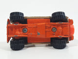 1996 Hot Wheels Street Eaters Roll Patrol Jeep CJ Trailbuster Tan Beige Brown Die Cast Toy Car Vehicle