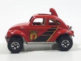 1998 Hot Wheels Baja Bug Volkswagen VW Beetle Red Die Cast Toy Car Vehicle