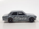 2020 Hot Wheels Car Meet Datsun Bluebird 510 Grey Die Cast Toy Race Car Vehicle