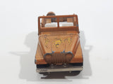 Vintage Majorette No. 268 Jeep Copper Orange 1:54 Scale Die Cast Toy Car Vehicle - Made in France
