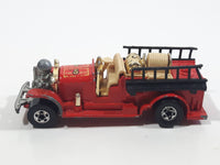 1982 Hot Wheels Old Number 5 Fire Truck Red Die Cast Toy Firefighting Rescue Emergency Vehicle