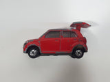 2004 Tomy Tomica No. 19 Suzuki Alto Red 1/57 Scale Die Cast Toy Car Vehicle with Opening Rear Hatch