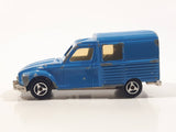 Majorette No. 235 Citroen Acadiane Blue 1/60 Scale Die Cast Toy Car Vehicle with Opening Rear Doors Made in France