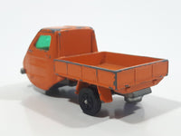 Vintage Corgi Juniors WhizzWheels Reliant TW9 Orange Die Cast Toy Car Vehicle Made in Gt. Britain