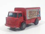 Vintage 1978 Corgi Juniors Leyland Terrier DC Comics Superman Red Die Cast Toy Car Vehicle Made in Gt. Britain