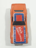 Vintage 1983 Hot Wheels Dixie Challenger Orange Die Cast Toy Car Vehicle