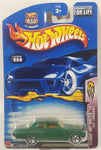 2003 Hot Wheels Flamin' Hot Wheels Ford Thunderbolt Green Die Cast Toy Muscle Car Vehicle New in Package