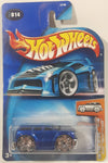 2004 Hot Wheels First Editions Blings Cadillac Escalade Metalflake Blue Die Cast Toy Car Vehicle New in Package