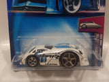 2004 Hot Wheels First Editions Hardnoze Dodge Neon White Die Cast Toy Car Vehicle New in Package