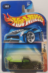 2003 Hot Wheels Tech Tuners Super Tuned Truck Dark Green Die Cast Toy Car Vehicle New in Package