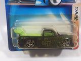 2003 Hot Wheels Tech Tuners Super Tuned Truck Dark Green Die Cast Toy Car Vehicle New in Package