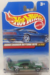 1998 Hot Wheels Flyin' Aces 1970 Dodge Charger Daytona Green Die Cast Toy Muscle Car Vehicle New in Package