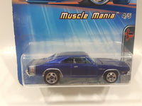 2005 Hot Wheels Muscle Mania 1969 Dodge Charger Die Cast Toy Muscle Car Vehicle with Opening Hood New in Package