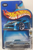 2004 Hot Wheels First Editions 1964 Chevy Impala Light Blue Die Cast Toy Muscle Car Vehicle New in Package