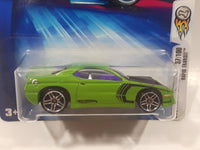 2004 Hot Wheels First Editions Rapid Transit Lime Green Die Cast Toy Car Vehicle New in Package