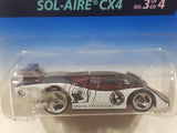 1997 Hot Wheels Sol-Aire CX4 Metallic Dark Red and Grey Die Cast Toy Car Vehicle New in Package