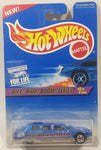 1997 Hot Wheels Biff! Bam! Boom! Series Limozeen Money Madness! Blue Die Cast Toy Car Vehicle New in Package