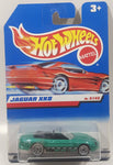 1998 Hot Wheels First Editions Jaguar XK8 Metallic Green Die Cast Toy Car Vehicle New in Package