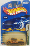 2003 Hot Wheels Flying Aces II Track T Yellow Die Cast Toy Car Vehicle New in Package