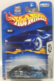 2003 Hot Wheels Boulevard Buccaneers Phantom Corsair Metalflake Black Die Cast Toy Car Vehicle New in Package