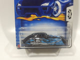 2003 Hot Wheels Boulevard Buccaneers Phantom Corsair Metalflake Black Die Cast Toy Car Vehicle New in Package